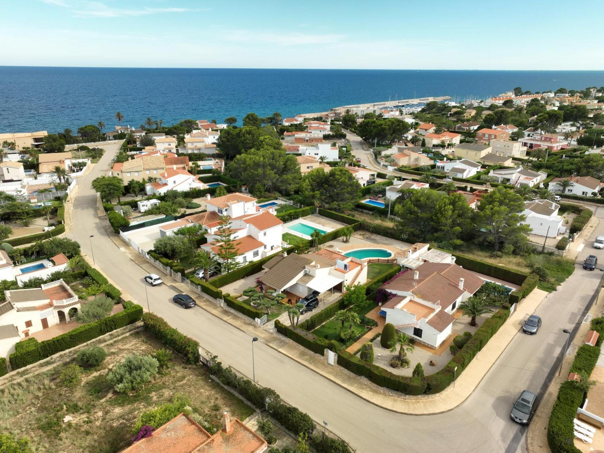 Exclusiva Villa Con Piscina Calafat Buitenkant foto