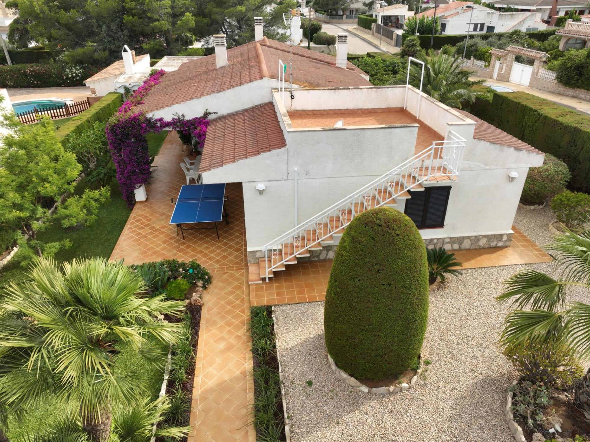 Exclusiva Villa Con Piscina Calafat Buitenkant foto