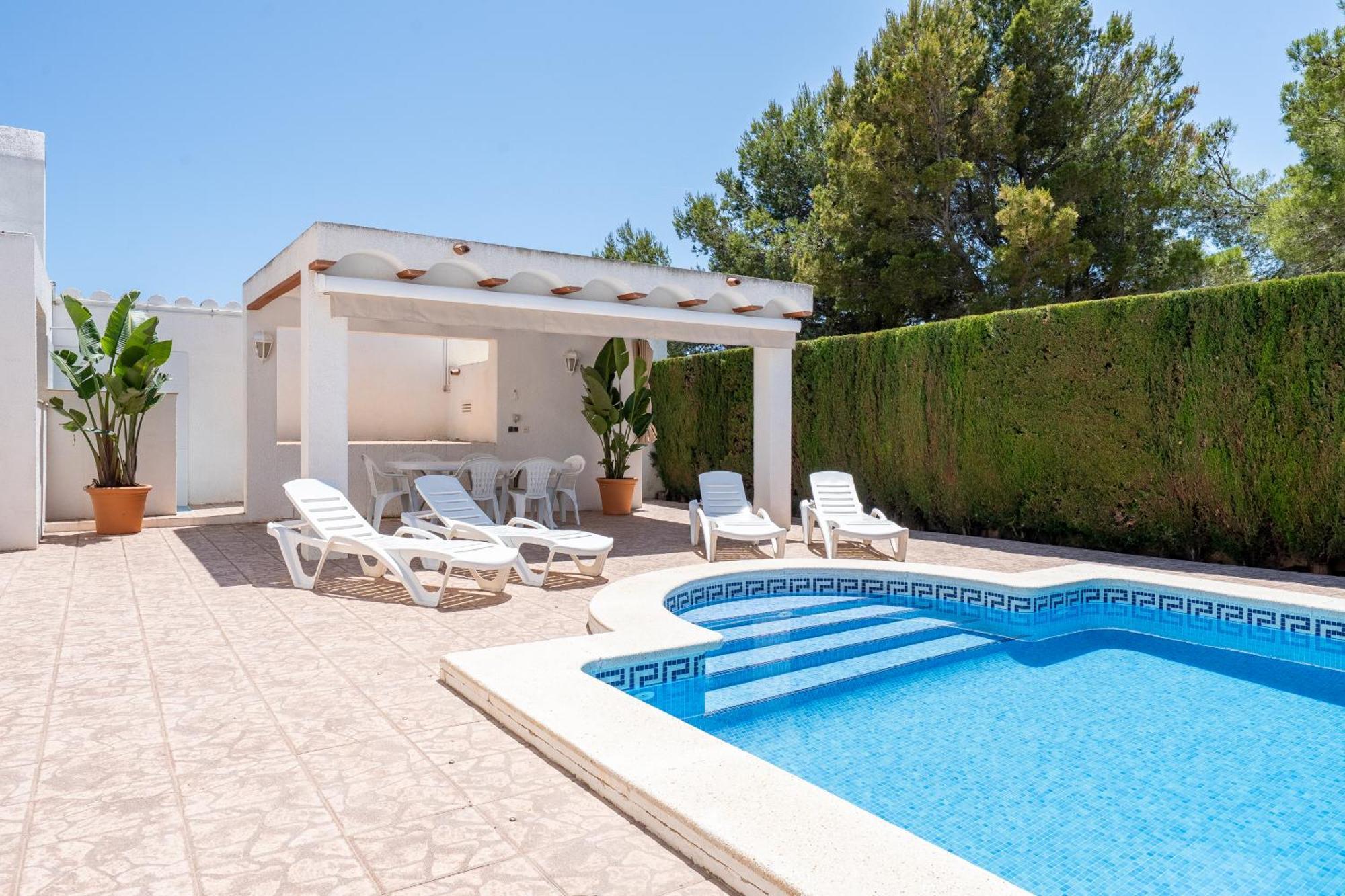 Exclusiva Villa Con Piscina Calafat Buitenkant foto